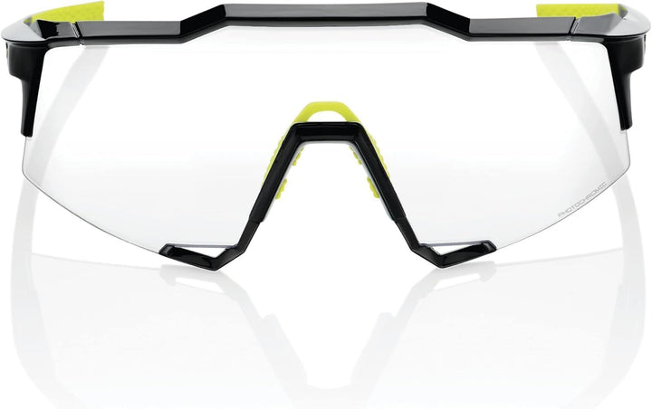 100% GAFAS Speedraft - Gloss Black - Photochromic Linse