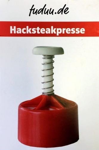 Fuduu.de Hacksteakpresse/Klopfer aus Kunststoff Hamburgerpresse Burger