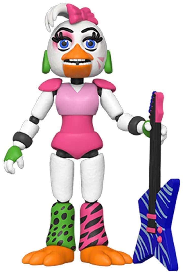 Funko Action Figure: Five Nights at Freddy's (FNAF) - PizzaPlex - Glamrock Chica The Chicken - FNAF