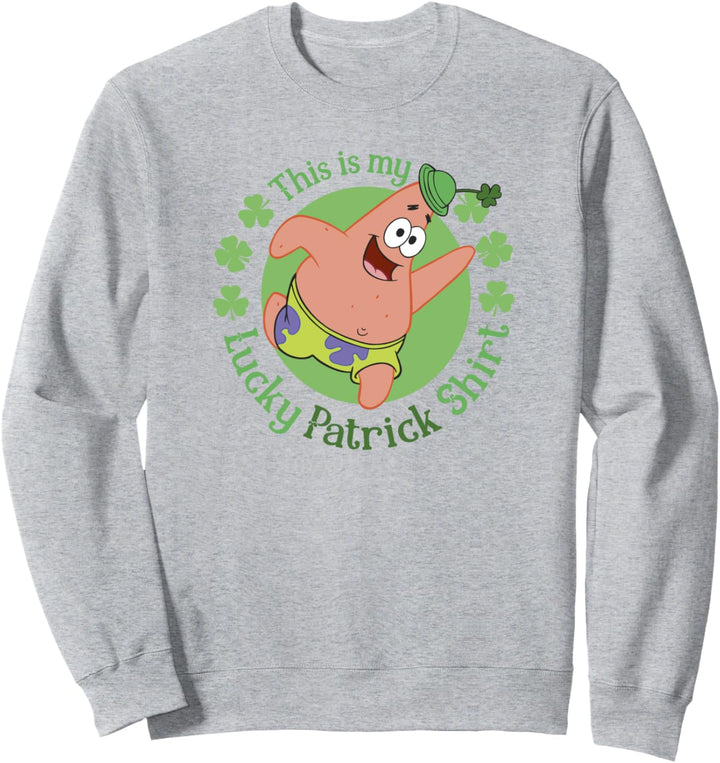 SpongeBob SquarePants St. Patrick's Day Lucky Patrick Shirt Sweatshirt