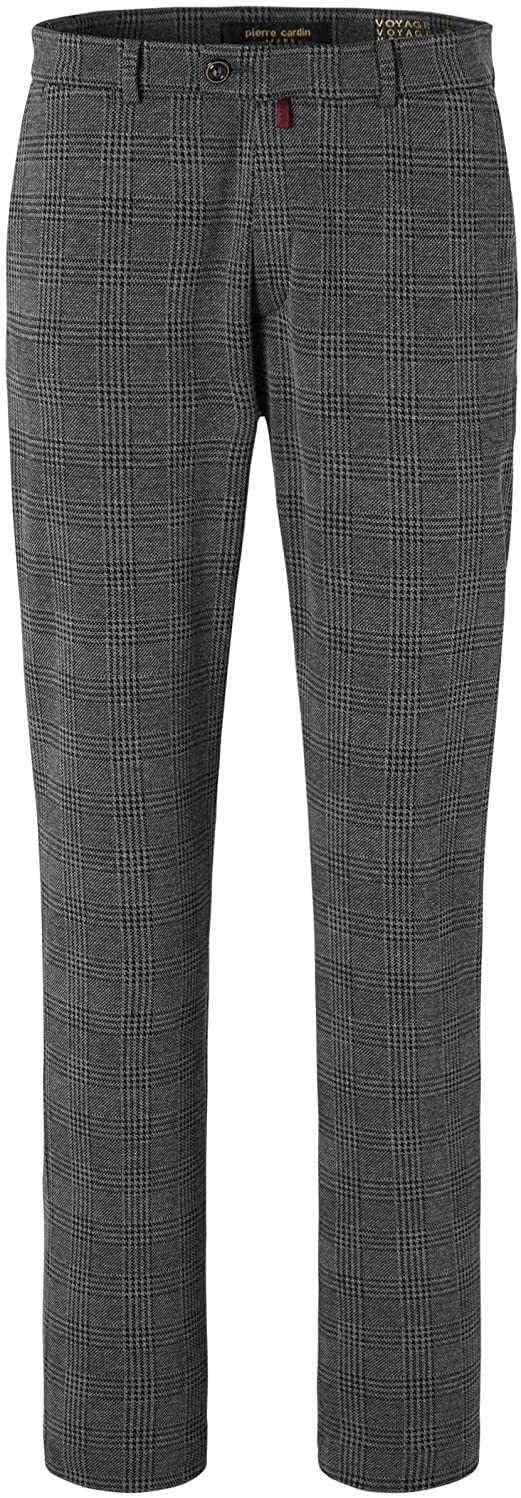 Pierre Cardin Herren Hose Lyon 85" grau (13) 31/32