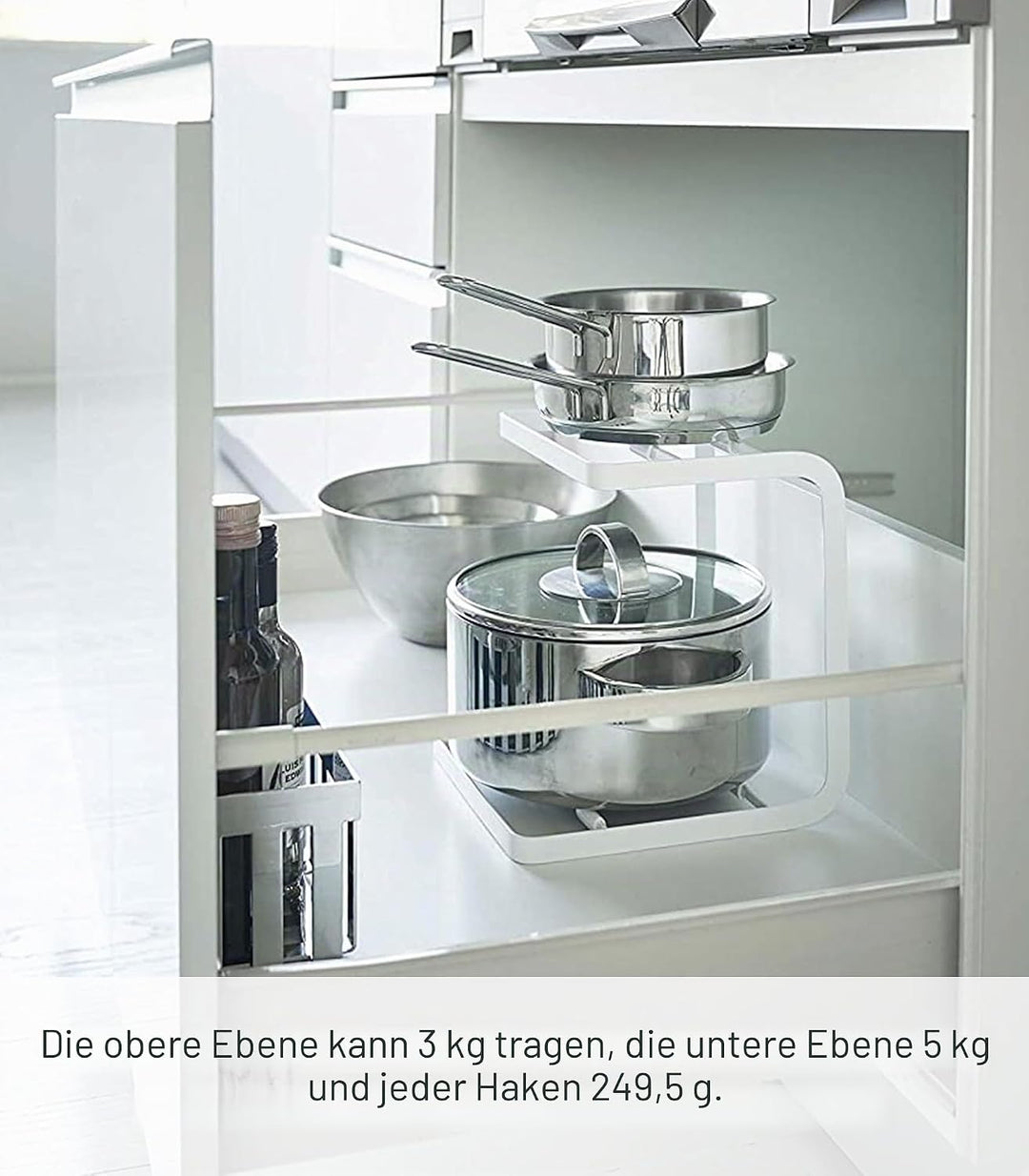 Pot stand - Tower - white Weiss, Weiss
