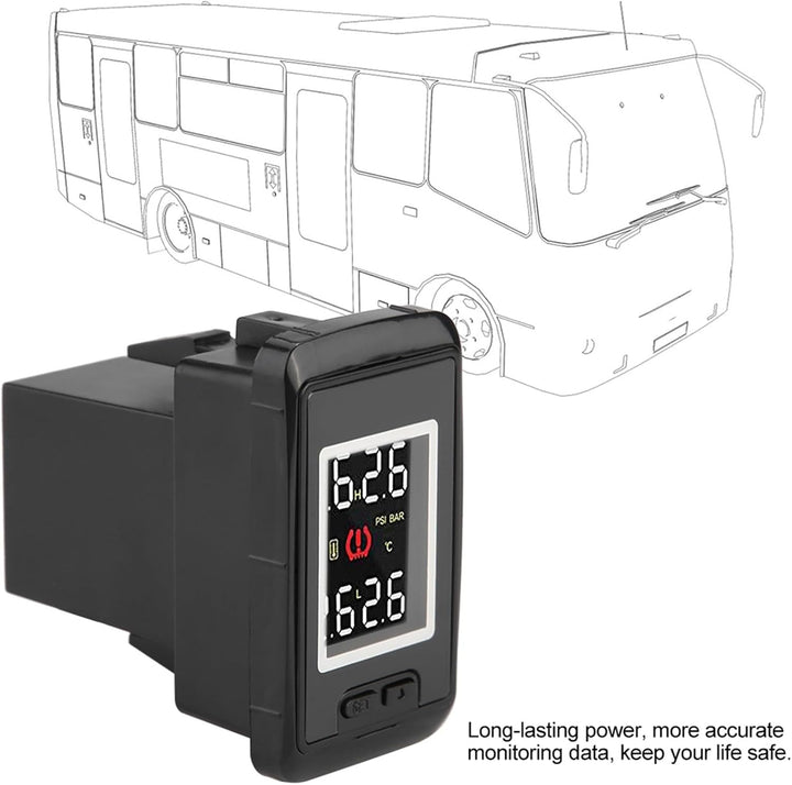 KIMISS Car TPMS Reifendrucküberwachungssystem für ABS Reifendrucküberwachungssystem
