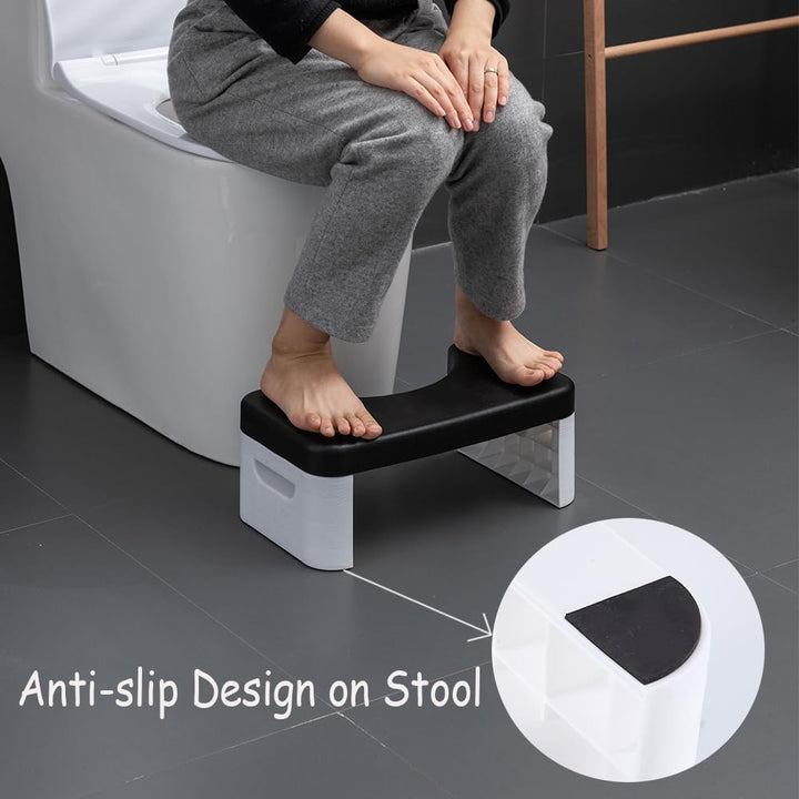 7 -Zoll -Toilettenhocker für Erwachsene und Kinder, abnehmbar und stapelbar, Badezimmer -Töpfchenstu