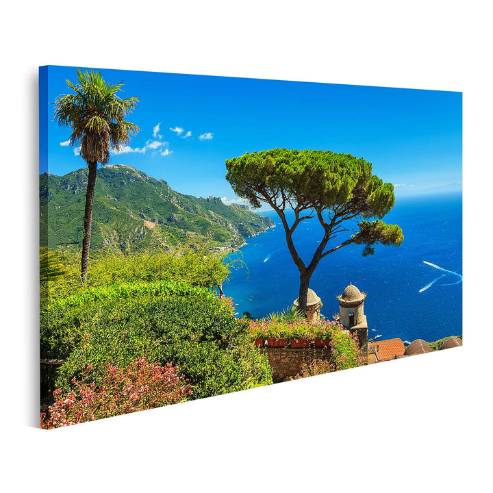 islandburner Bild auf Leinwand Der Berühmte Garten Der Villa Rufolo Ravello Amalfiküste Italien Bild