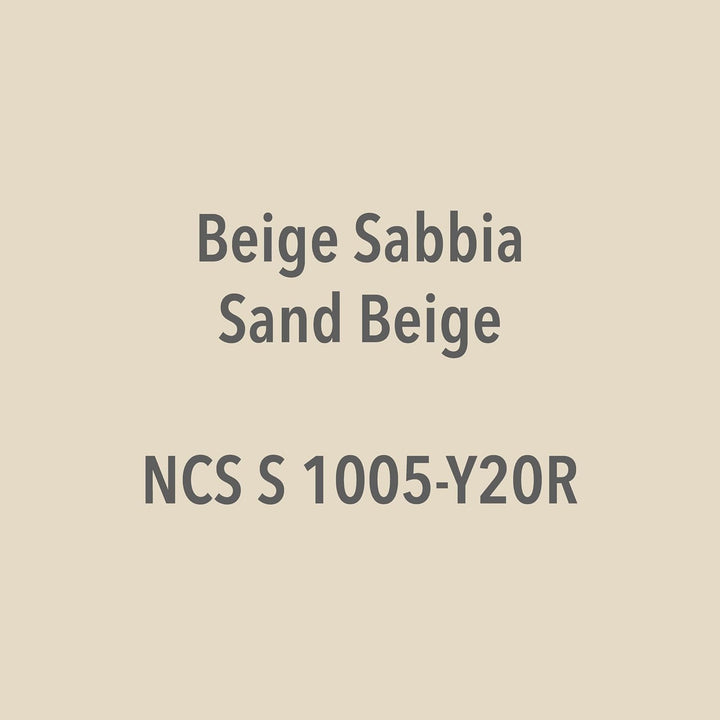 bianco Shabby® Beige Sabbia Kreidefarbe Wasserbasis für Alle Oberflächen einfach zu verarbeiten ohne