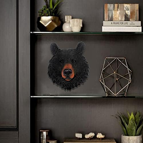 Tierkopf Wanddekoration,Dekorative Skulptur,Bär, Bär