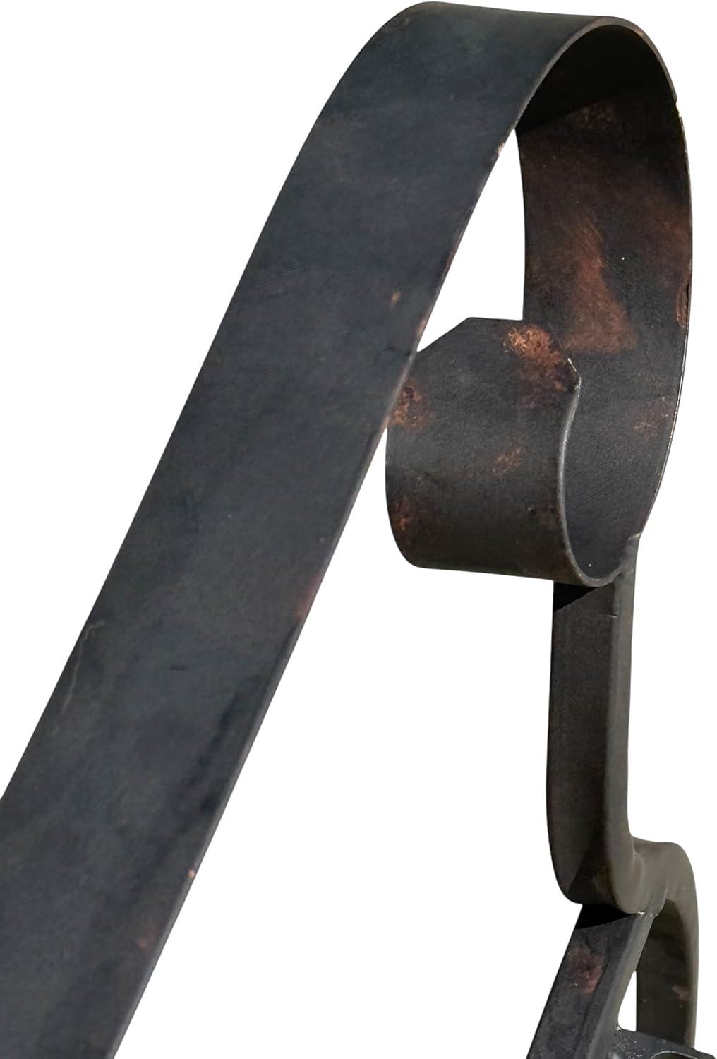 DanDiBo Gartenbank Metall 2 Sitzer Wetterfest Sitzbank Garten Bank Antik 18940 Dunkelbraun Metallban