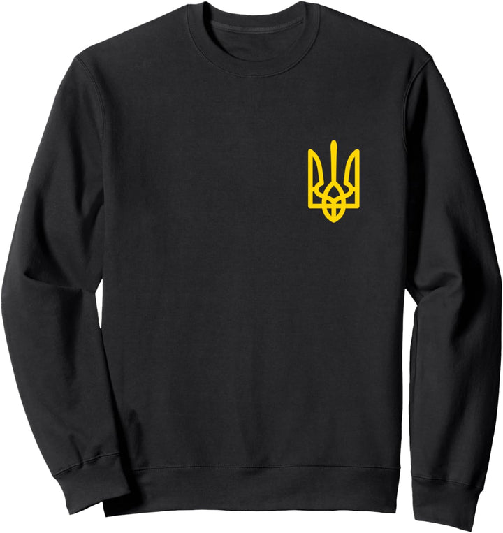 Ukraine Wappen in nationaler Farbe | Ukrainische Macht Sweatshirt