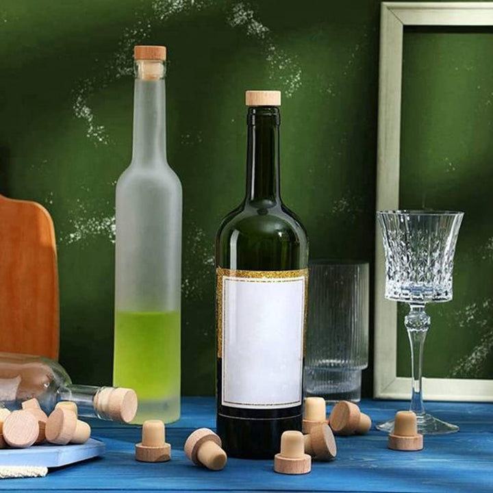 50 Stück T-Förmige Weinstopfen aus Gummi, wiederverwendbare Korken für Weinflaschen, Silikon Flasche