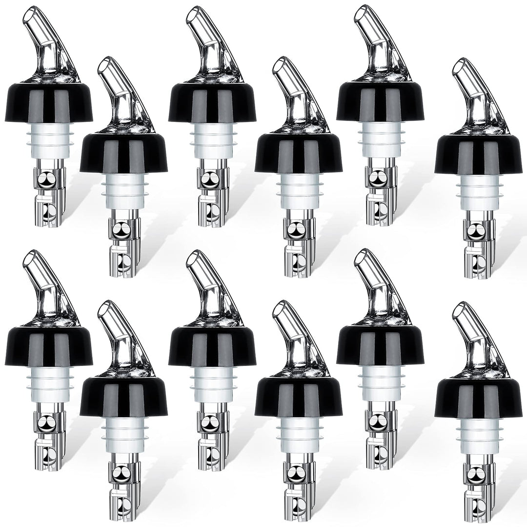 Flaschenausgiesser 12 Stück Dosierer 3cl Auto-Pour Ausgiesser Schnapsspender Flaschendosierer Ausgus