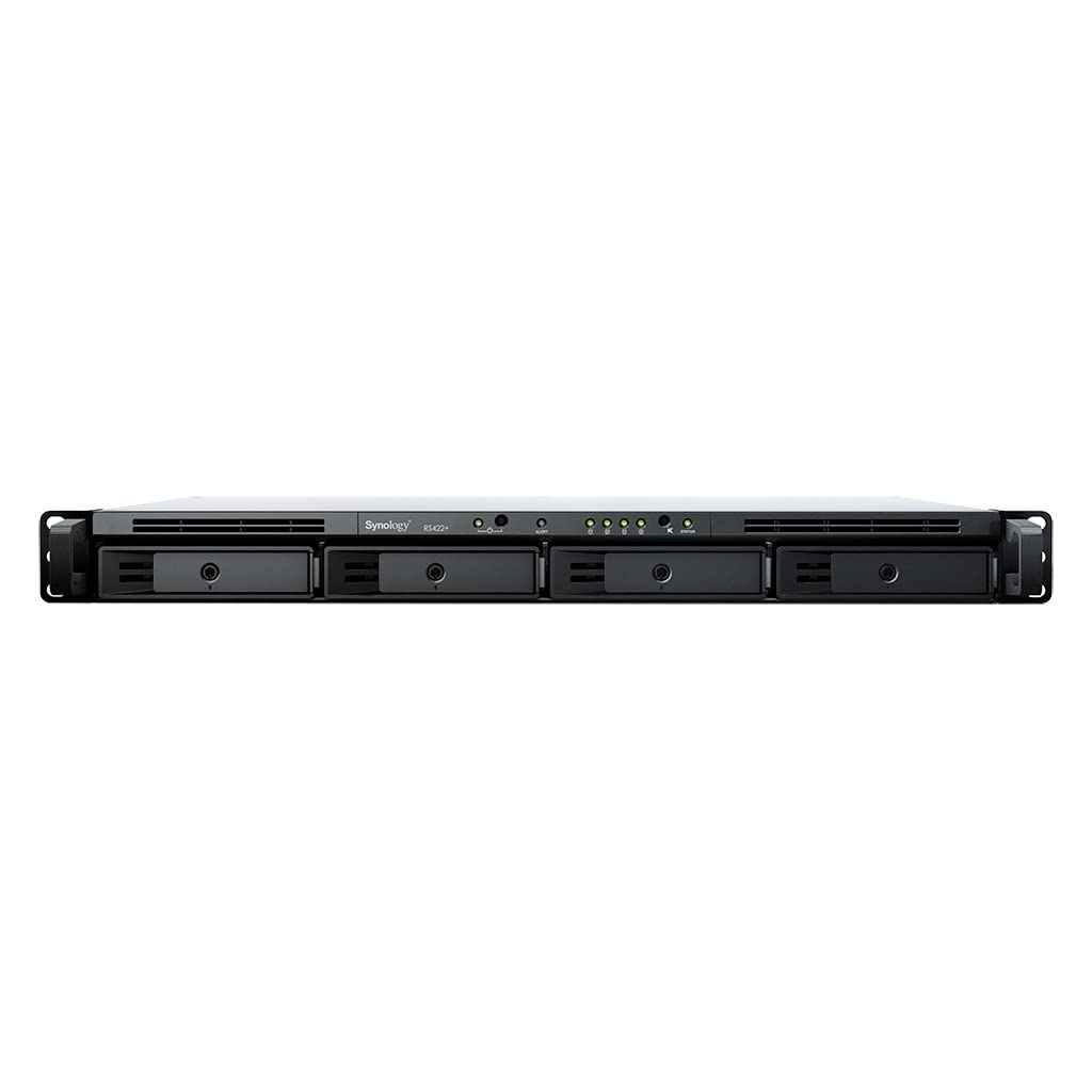 Synology RackStation RS422+ NAS/Storage Server Rack (1U) Ethernet LAN Black R1600