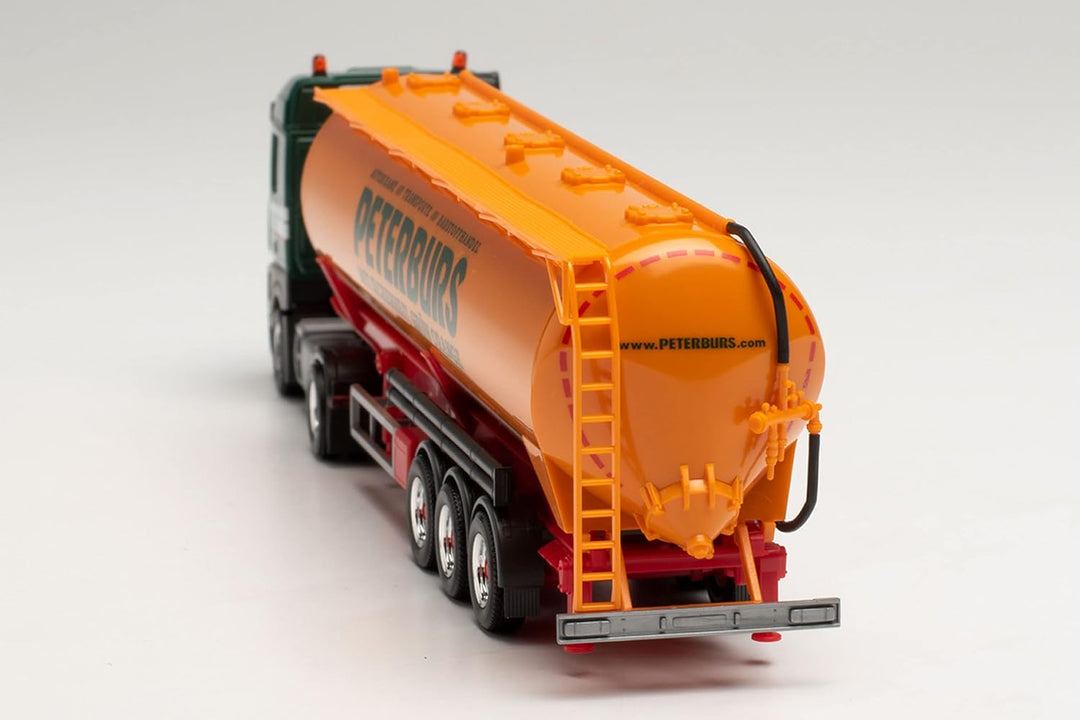 herpa 313810 Mercedes-Benz Actros Streamspace Silo-Sattelzug „Peterburs Modell Auto, Miniaturmodelle
