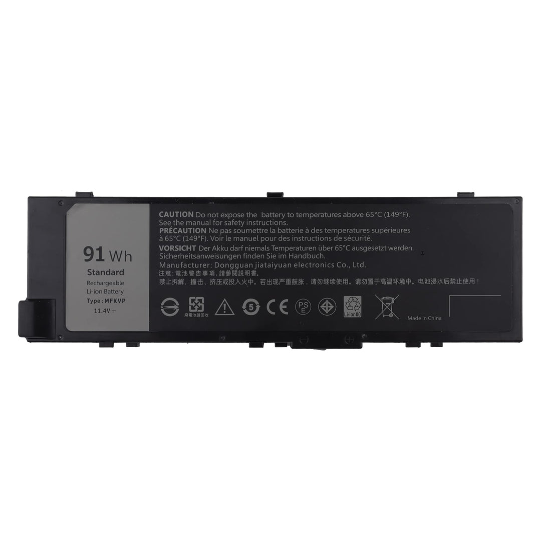 Swark Replacement Akku MFKVP Kompatibel mit [Dell] Precision 15 7000 7510 7520 Precision 17 7000 771
