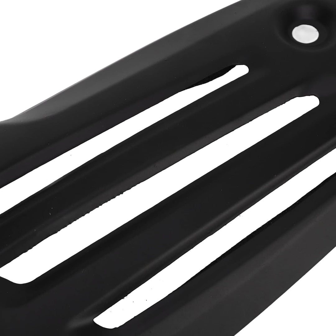 Auspuff Hitzeschild Edelstahlschutz Ersatzschutz für Sprint 150 Primavera 125 (Schwarz), Schwarz