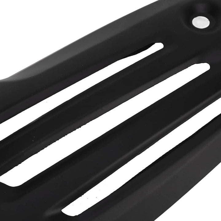 Auspuff Hitzeschild Edelstahlschutz Ersatzschutz für Sprint 150 Primavera 125 (Schwarz), Schwarz