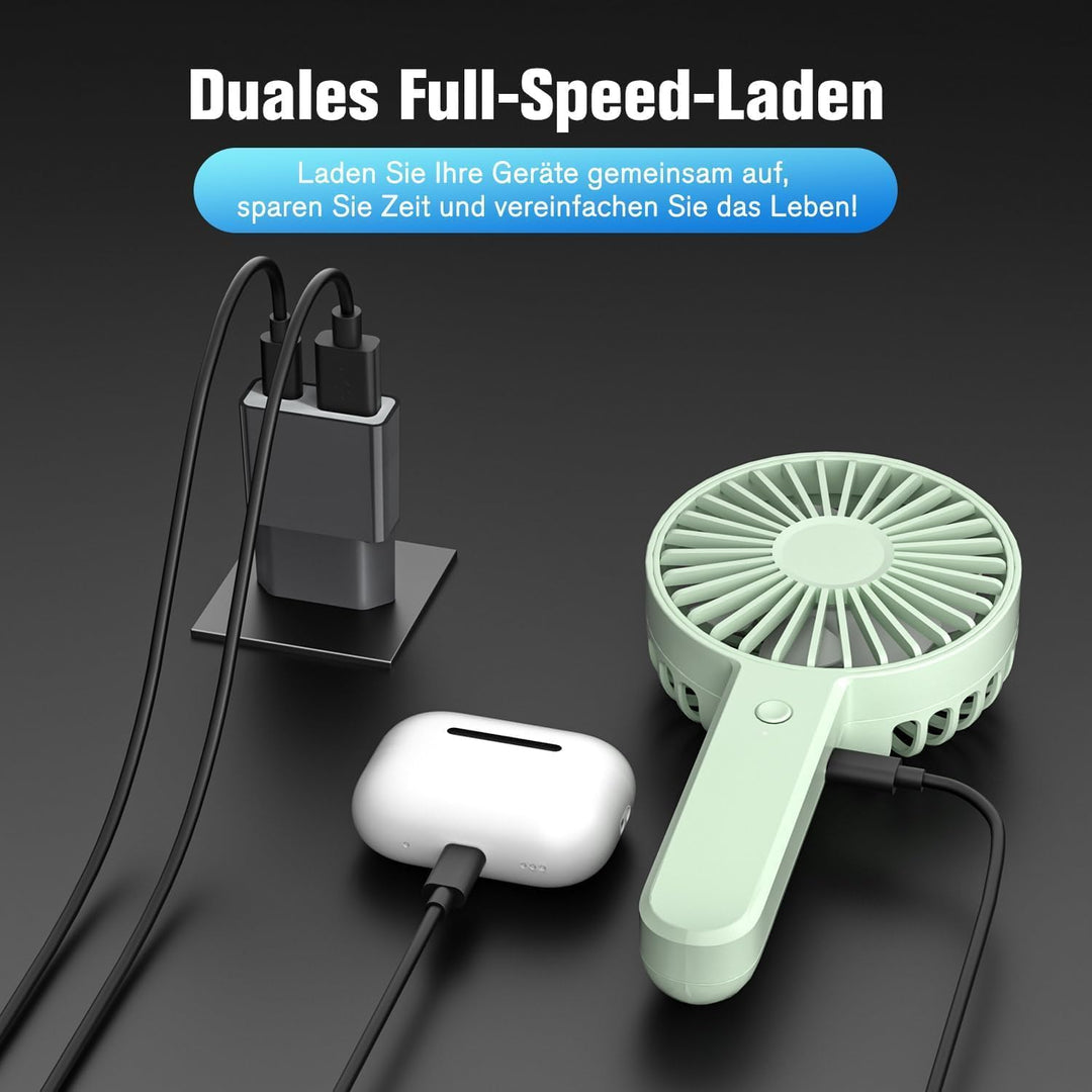 5W USB-Ladegerät ultradünner universeller Ladeadapter (5V 1A) – 2 Ports: USB-C + A (30er Pack) für i