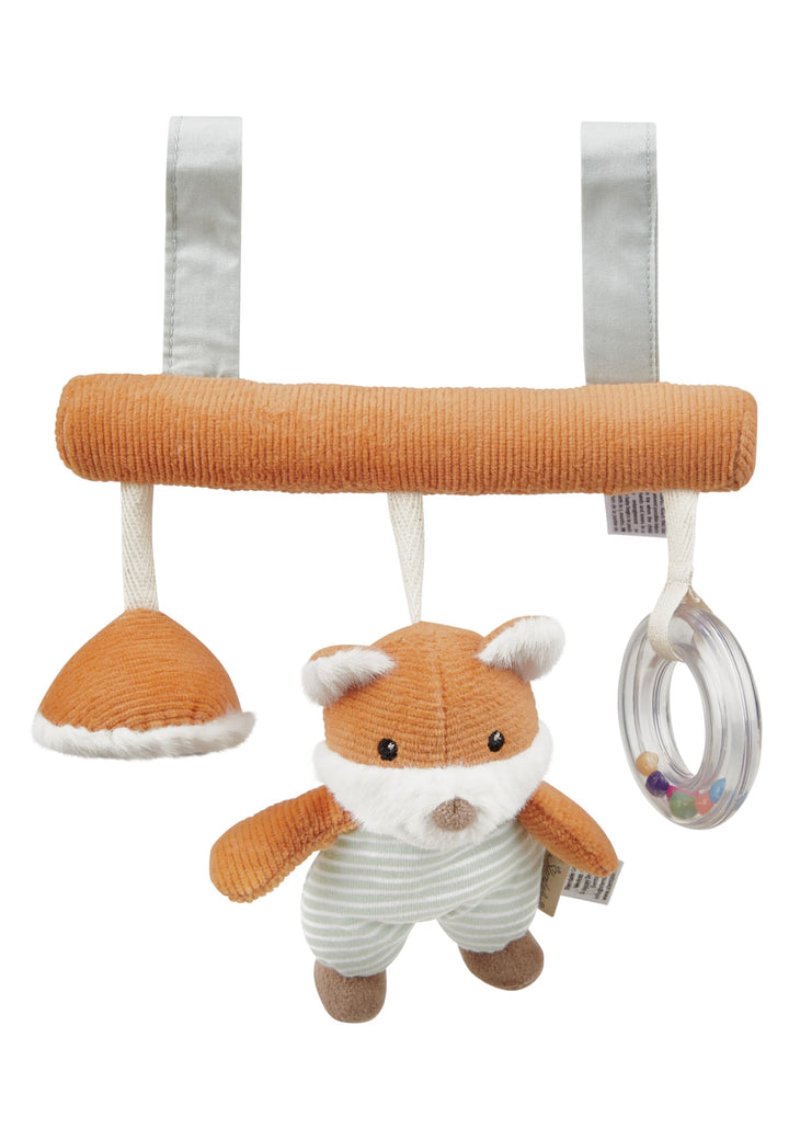 Sterntaler Spielzeug zum Aufhängen Fuchs Filou - Spielzeug für Babyschale mit Klettverschluss - weic