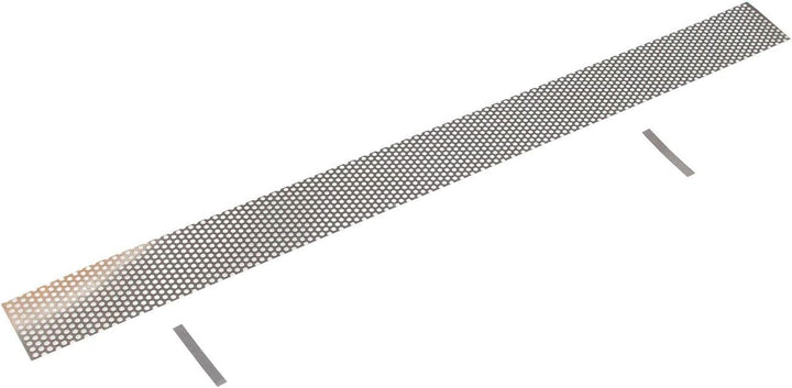 Laubschutz Aluminium Simpel für Entwässerungsrinne ACO Standardline und Hexaline mit Stahlstegrost