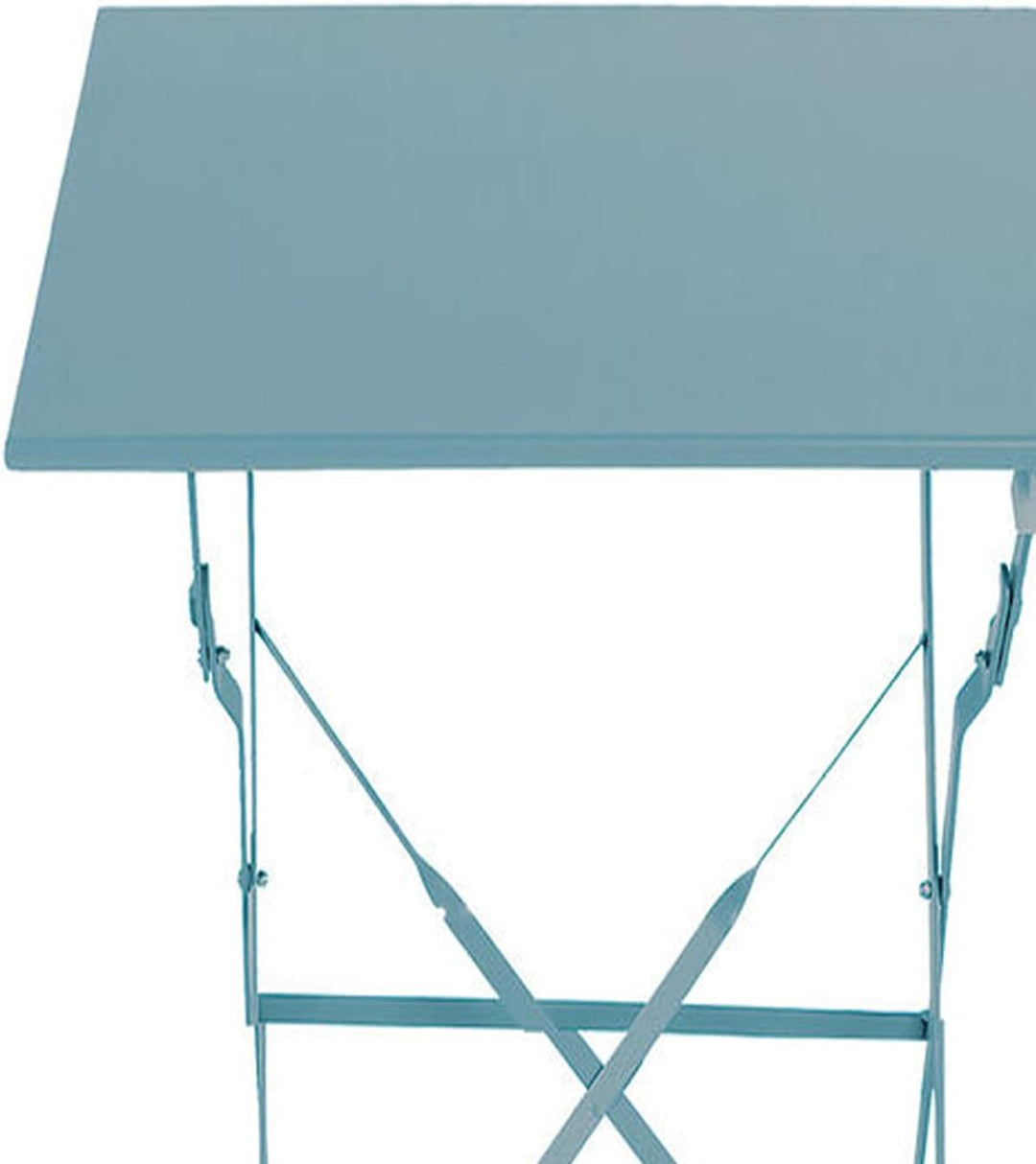 Mojawo Outdoortisch Bistrotisch Klapptisch Campingtisch Balkontisch Gartentisch Metall 60x60xH71cm T