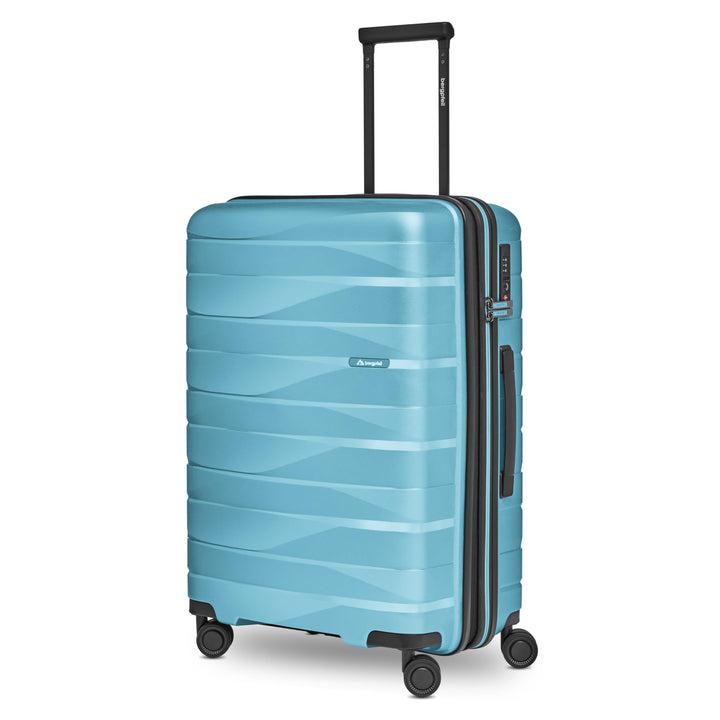Mittelgrosser Hartschalen Check-in Koffer |Trolley erweiterbar 45 x 27 x 66 cm aus hochwertigem Poly