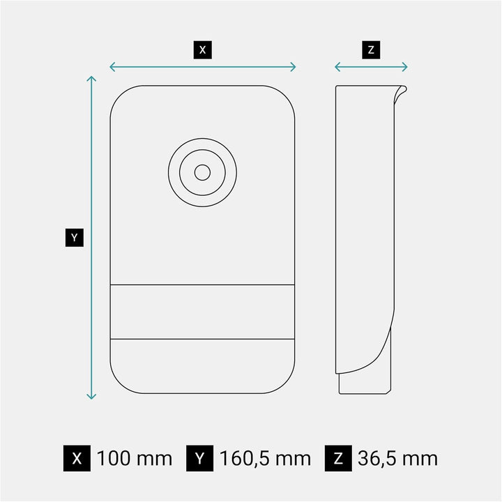 LEGRAND, EASYKIT Essential Video-Türsprechanlagen-Set mit 2-Draht-Anschluss, 7"-Farbmonitor & Weitwi