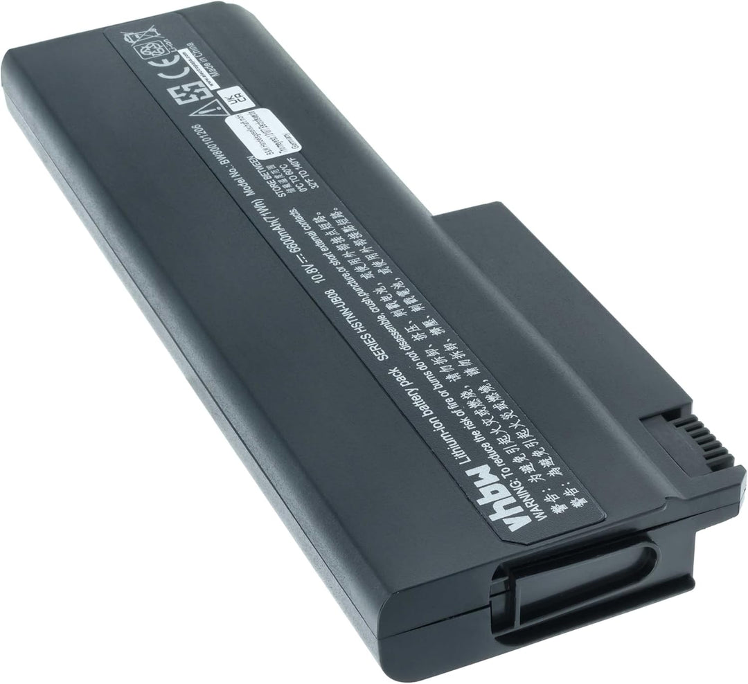 vhbw Li-Ion Akku 6600mAh (10.8V) kompatibel mit Notebook Laptop HP Compaq NC6300, NC6320, NX6330 Ers
