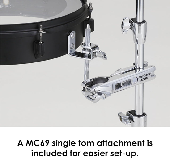 TAMA Effect Series Snare Drum 3"x10" - w/MC69 - Black