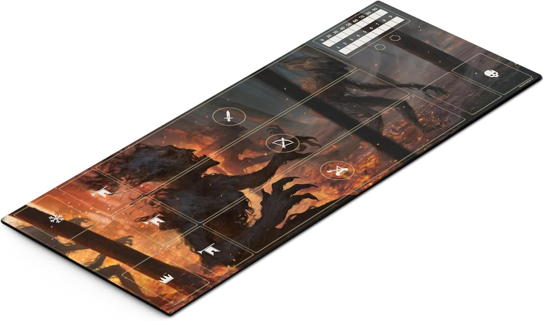 Gwent Neoprene Mat – Monsters, Masse: 290 x 730mm