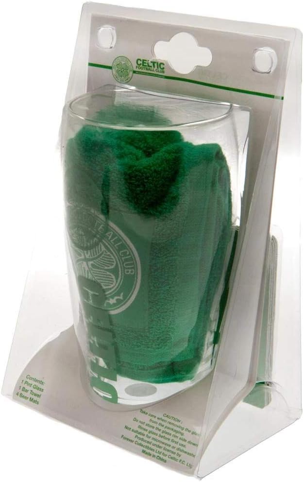 Celtic F.C. Mini-Glas-Bar-Set, offizielles Lizenzprodukt