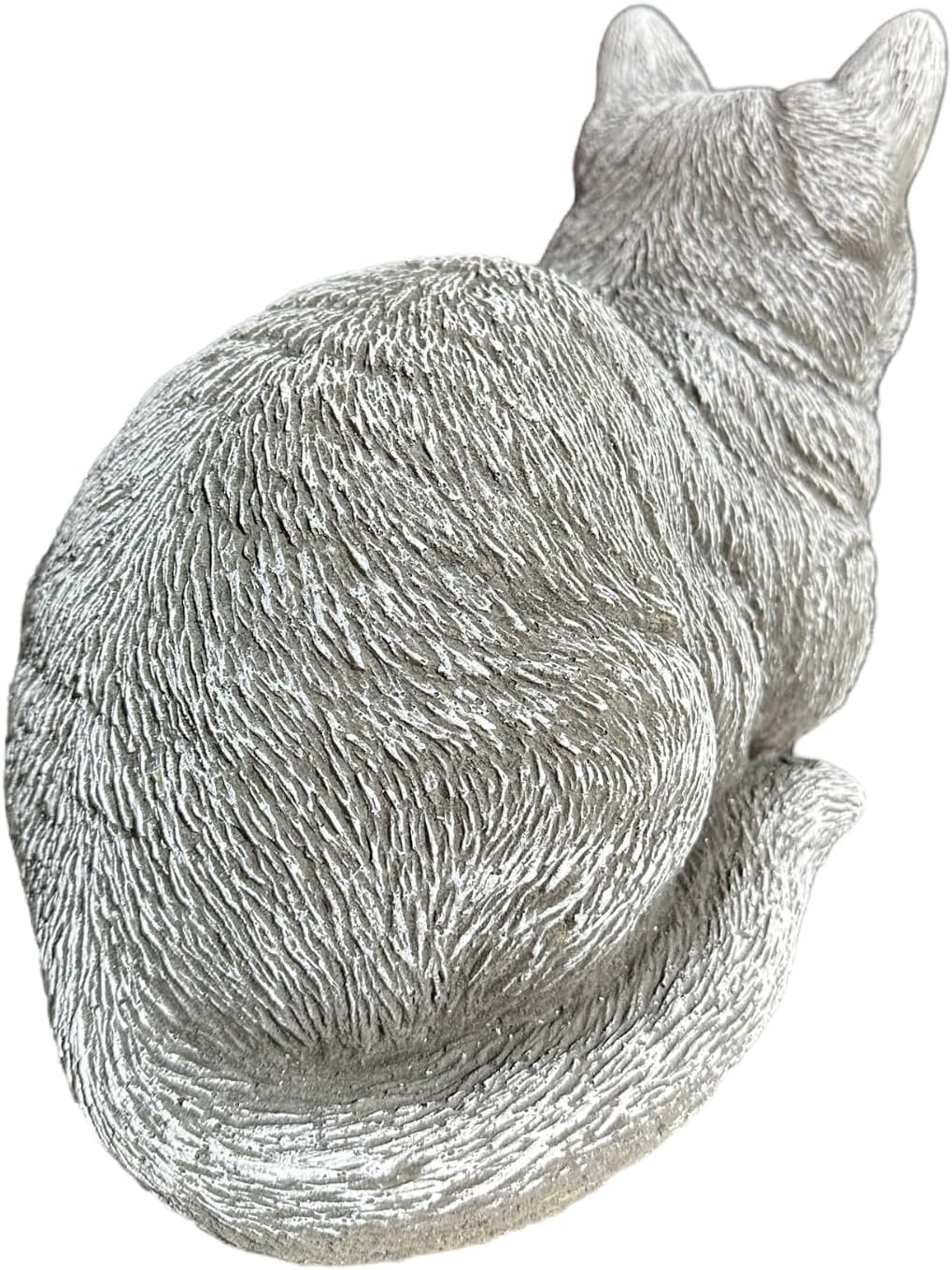OriginalPaul Skulp & Betondesign Steinfigur Katze Mia für Garten und Terrasse aus frostsicherem Stei