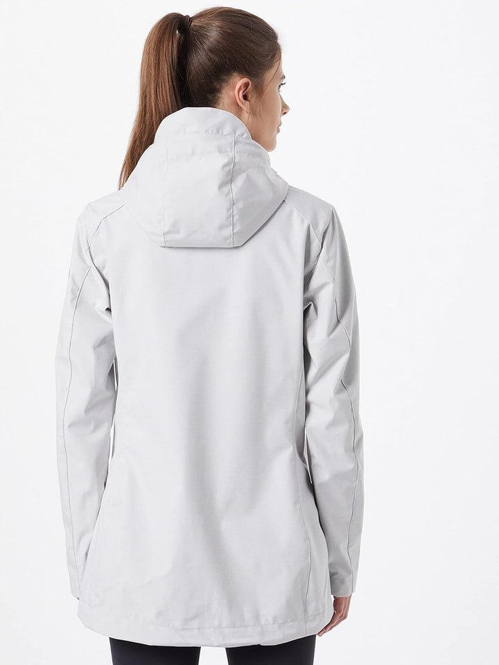 G.I.G.A. DX Damen Solena Softshelljacke mit abzippbarer Kapuze 50 hellgrau, 50 hellgrau