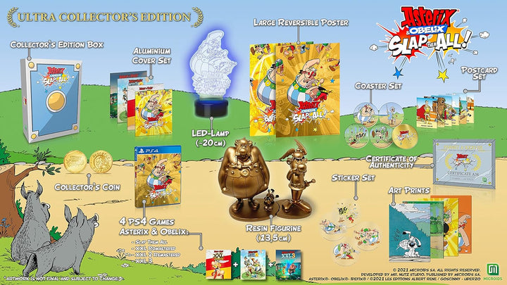 Asterix & Obelix - Slap them All! Ultra Collector's Edition (4 Spiele XXL Sammlung) - [PlayStation 4