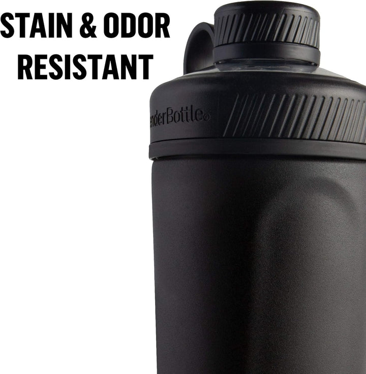 BlenderBottle Marvel Comics Radian Edelstahl Trinkflasche 770ml, Thermoflasche mit BlenderBall, geei