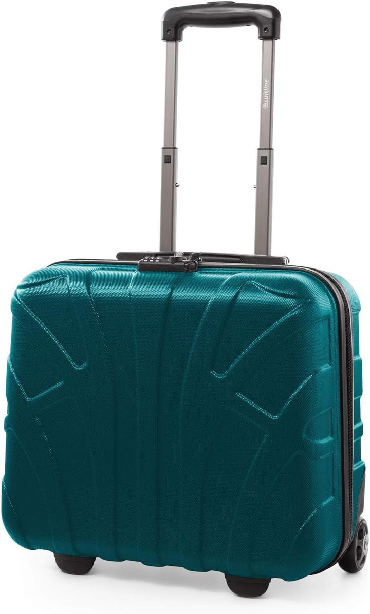 SUITLINE – Pilotentrolley Hartschale, Business Trolley, Kabinengepäck, Handgepäck Trolley, Pilotenko