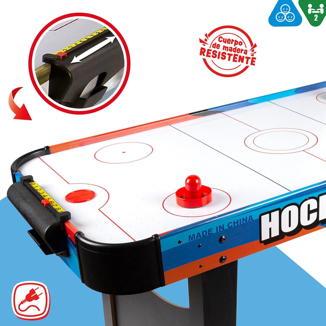 COLORBABY Hockey-Tisch (85330) 122 x 61 cm Grosses Brett, 122 x 61 cm Grosses Brett