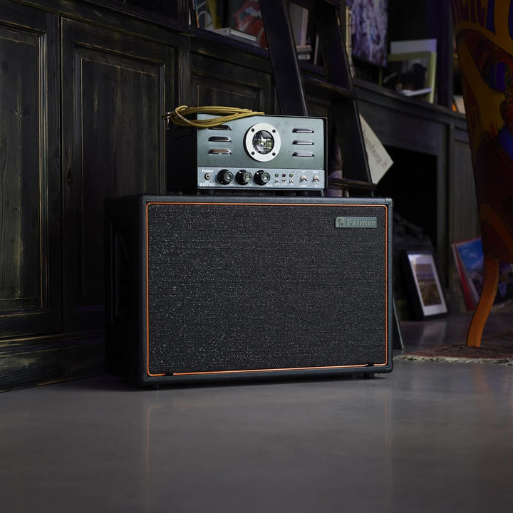 Palmer CAB 212 X GBK - Gitarren Lautsprecherbox mit Celestion Greenback 2 x 12, Closed-Back 2 x 12"