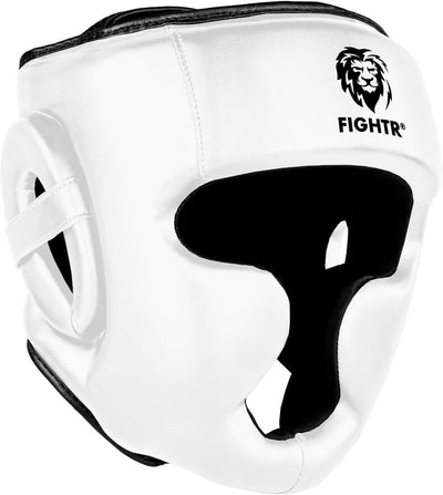 FIGHTR® Kopfschutz mit bestem Sitz für maximalen Schutz | Boxhelm für Sparring | Verstellbare Grösse