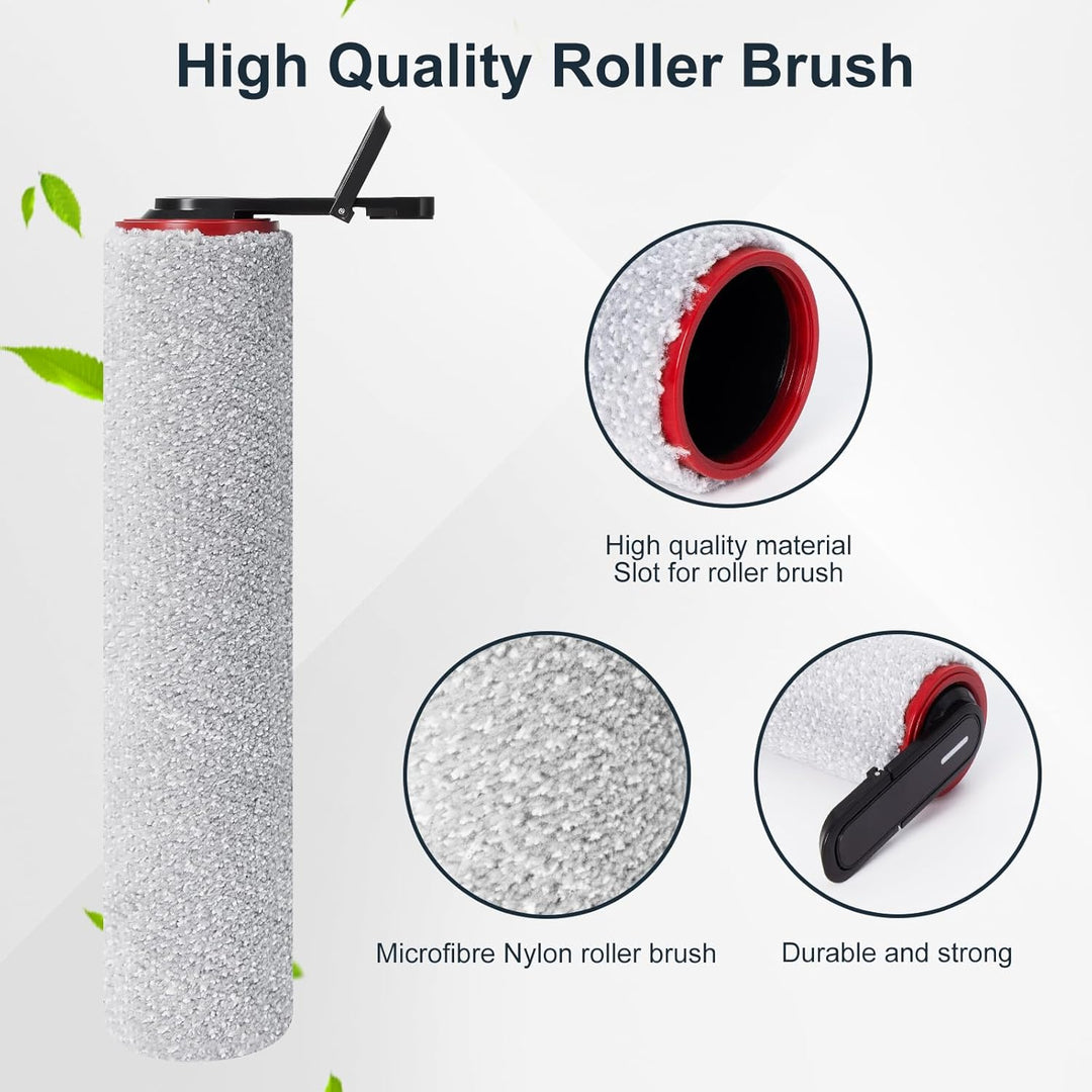 Bürstenrolle Filter Ersatzteile für Mova M50 Ultra / X4 Pro / X4 Plus Staubsauger Roboter, 2 Rollenb