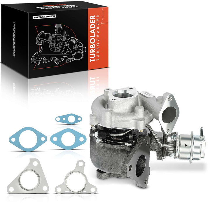 Frankberg Turbolader Abgasturbolader Diesel Kompatibel mit Almera Tino V10 2.2L 2003-2006 Primera P1