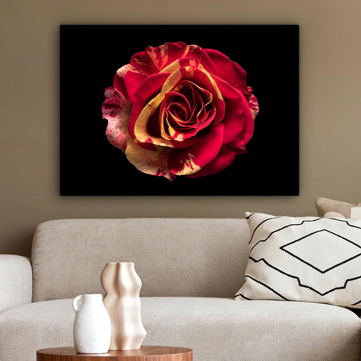 MuchoWow© Wandbilder 80x60 cm Schlafzimmer Home Deko Wohnung Bild Wohnzimmer Fotoleinwand Wand Bilde