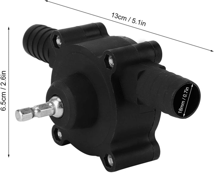 Mini Bohrmaschine Pumpe Selbstansaugende Wassertransferpumpe Haushaltspumpenwerkzeuge für Transferöl