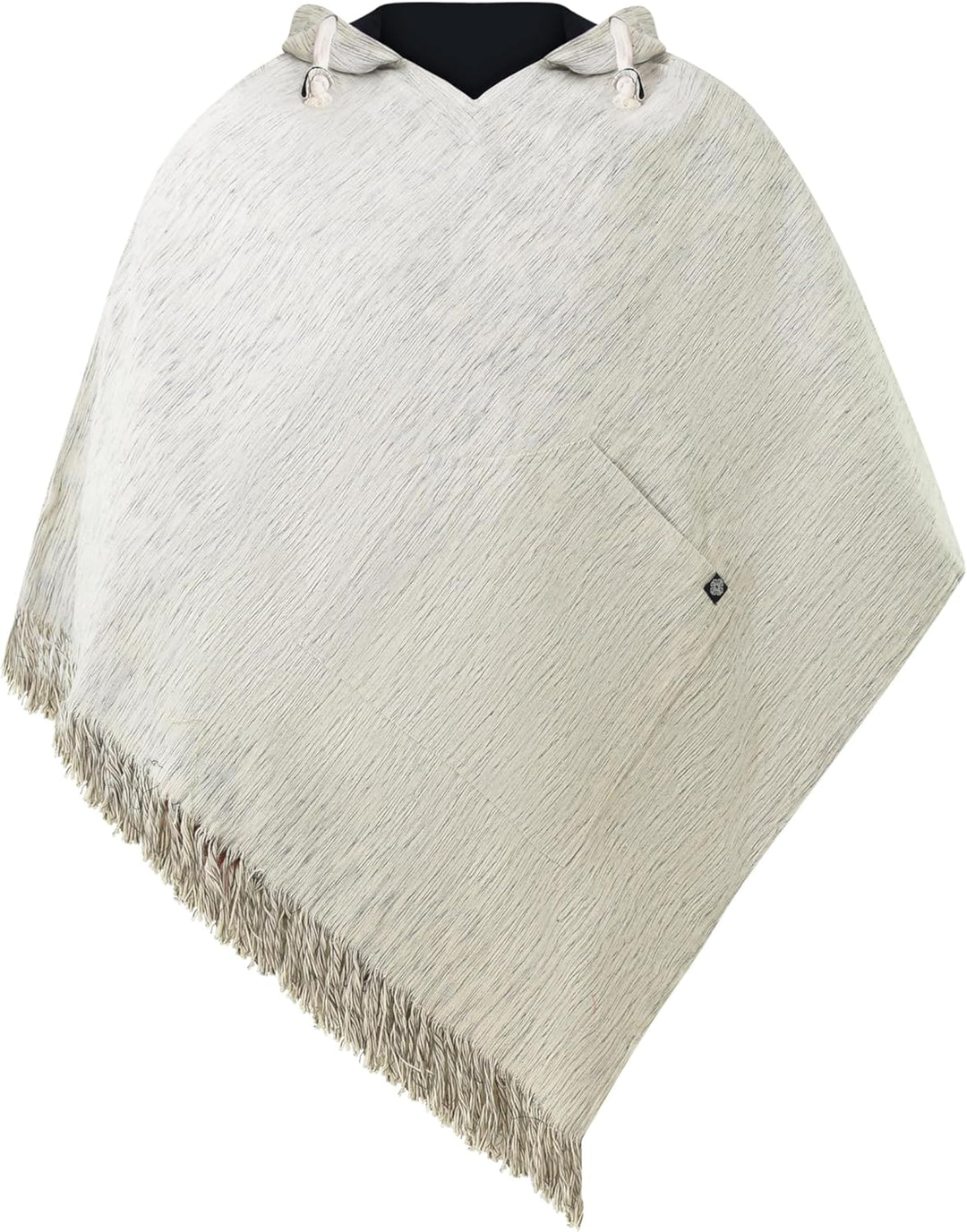 virblatt - Poncho Herren | Baumwolle | Herren Poncho Winter |zum Wenden| Mexiko Poncho Herren warm K