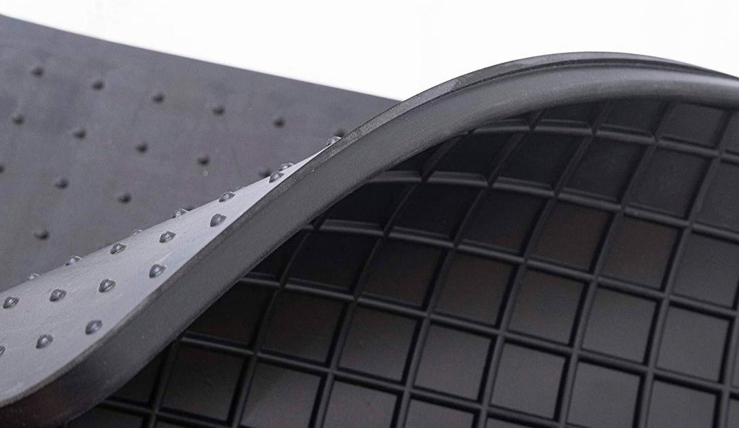 PETEX Gummimatten passend für ID.4 ab 02/2021 schwarz 4-teilig