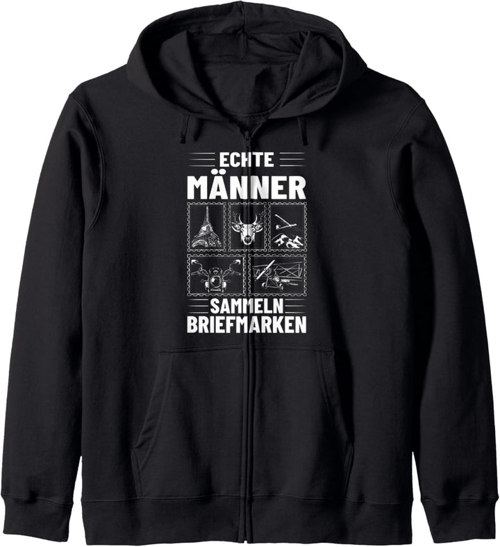 Briefmarken Sammeln Briefmarke Briefmarkensammler Kapuzenjacke