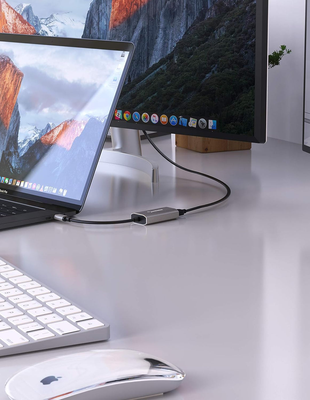 Sabrent USB C auf HDMI Adapter, 8K@60Hz 4K@120Hz UHD HDR High Speed, Typ C zu HDMI 2.1 Splitter Konv