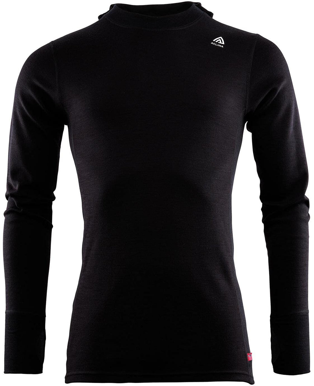 Aclima WarmWool Kapuzensweater Herren schwarz 2022 Unterwäsche XL Schwarz, XL Schwarz