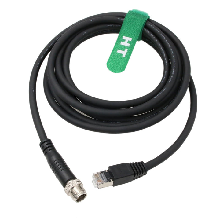 HangTon-Industriekamera, Modell M12, Ethernet-Kabel, 8-polig, X-Codierung auf RJ45 Cat5E für Manufac