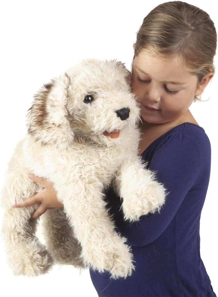 Folkmanis 3136 Hand Puppet, White