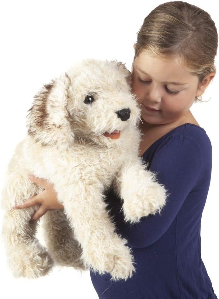 Folkmanis 3136 Hand Puppet, White